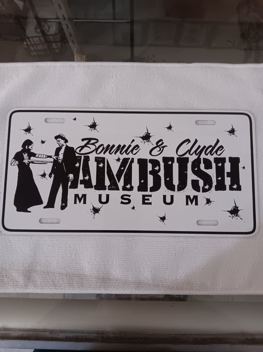 Bonnie and Clyde Ambush Museum License Plate