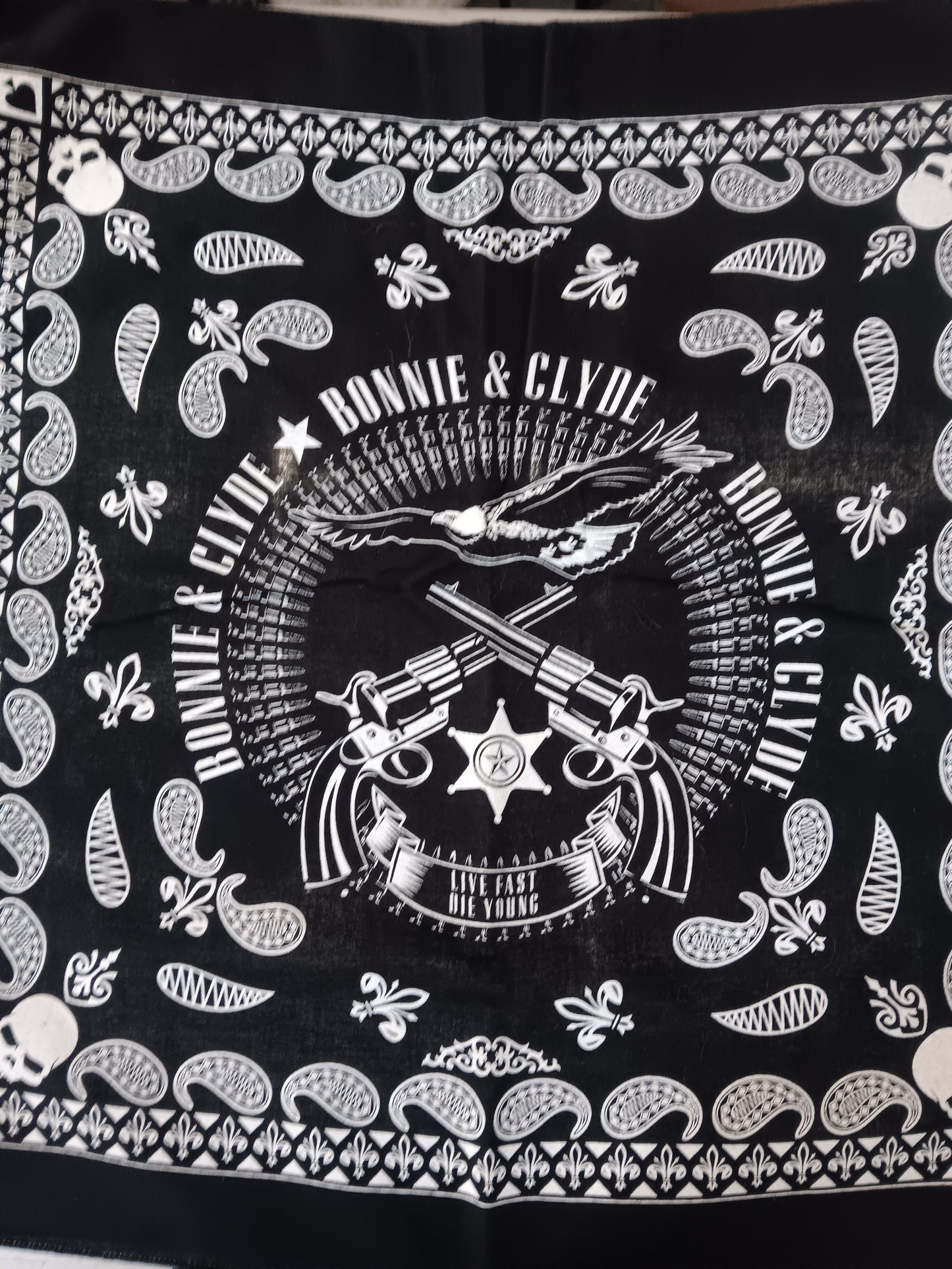 Bonnie and Clyde Ambush Museum Bandana