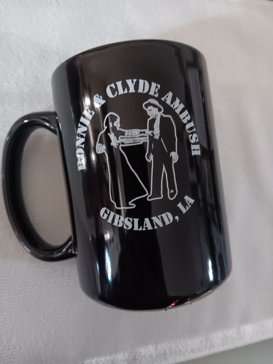 Bonnie and Clyde Ambush Museum Coffee Mug